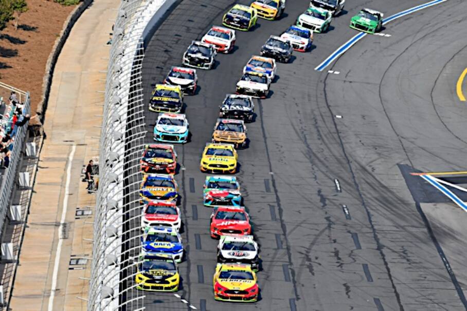 The race was the third of the playoffs’ Round of 16 and there was plenty of drama as a result. The race was the third of the playoffs’ Round of 16 and there was plenty of drama as a result.